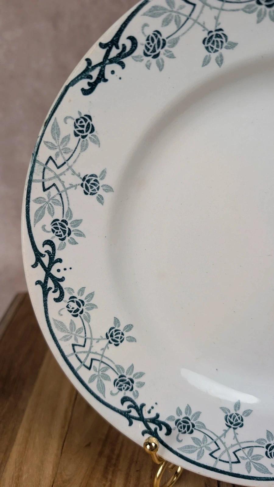 Assiette plate Moulin des Loups – Modèle Blériot