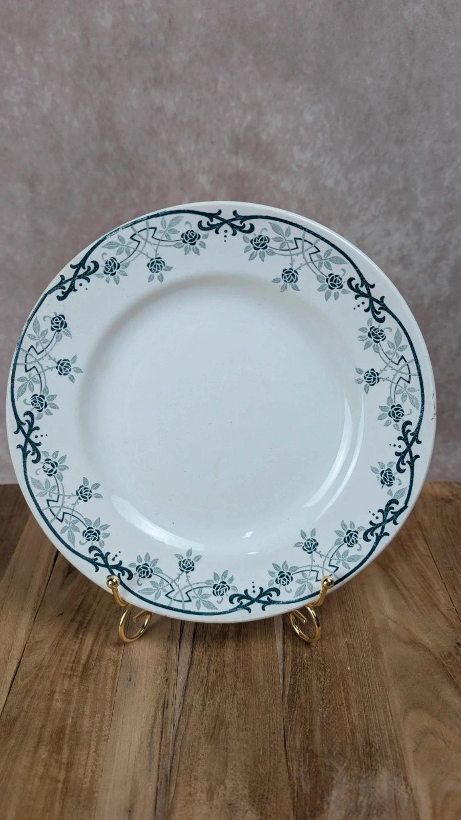 Assiette plate Moulin des Loups – Modèle Blériot