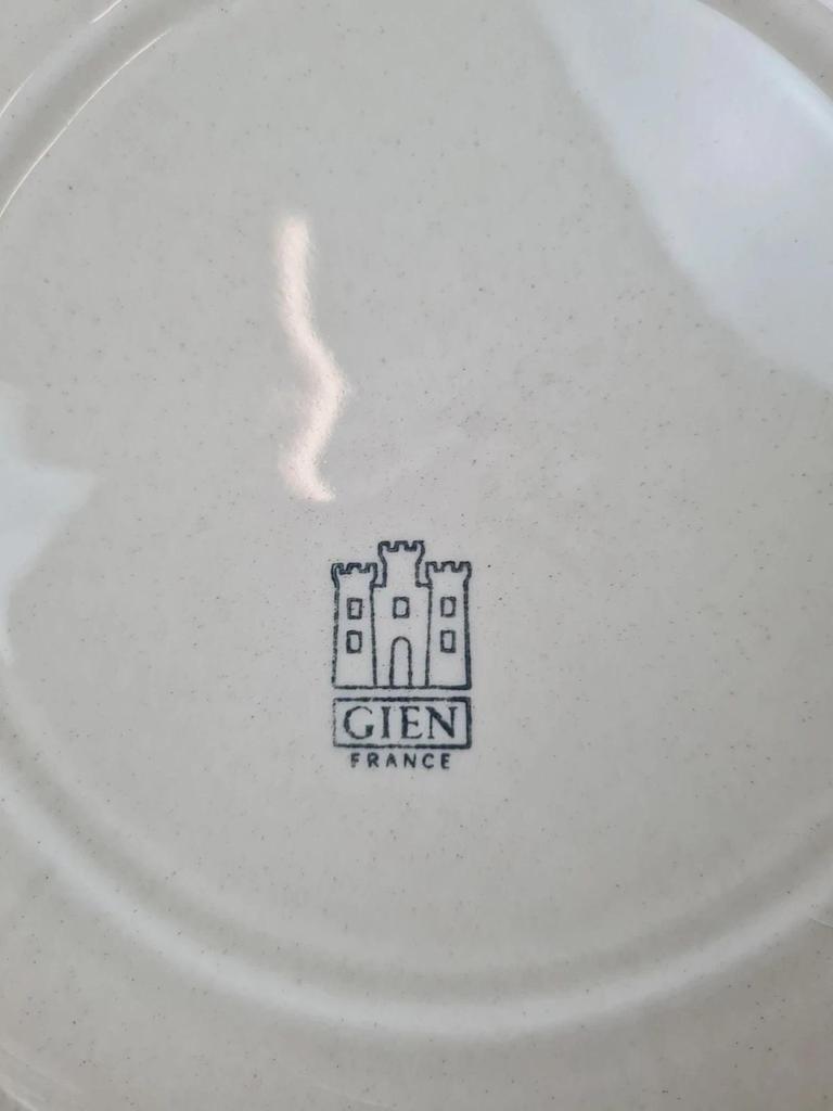 Assiettes compartimentées Gien vintage 🌸 Lot de 6
