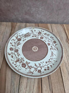 Ancienne tasse à chocolat Sarreguemines – décor abeille – fin Xixe
