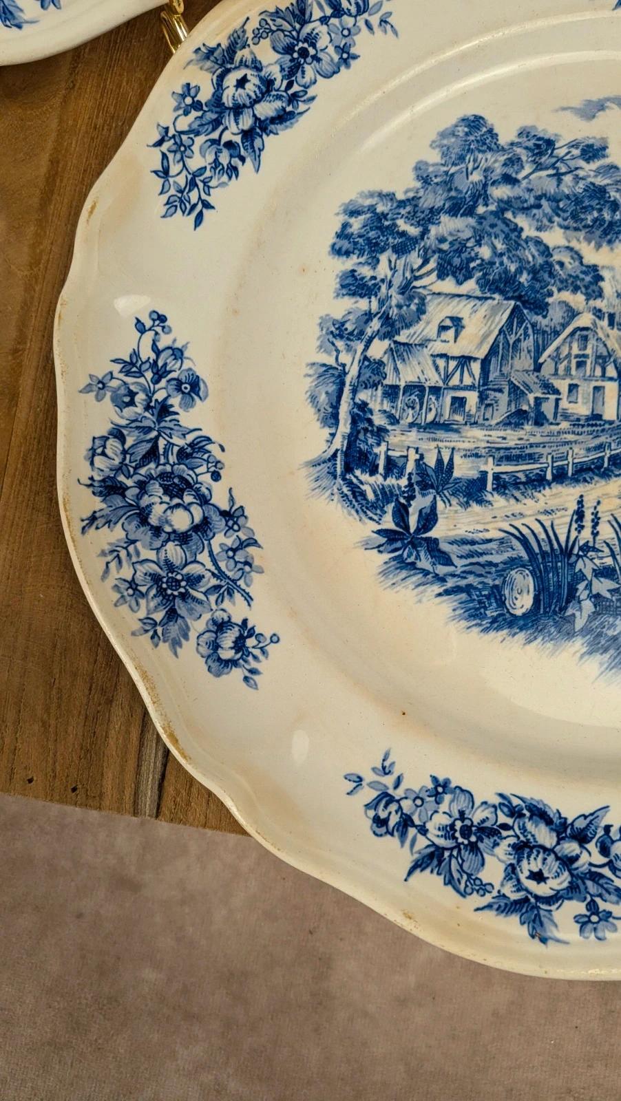 Lot de 2 assiettes Santiago – Moulin des Loups