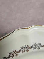 6 assiettes dessert Sarreguemines terre de fer