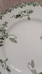 Lot de 2 plats anciens Saint-amand – Terre de fer – Modèle Modern Style