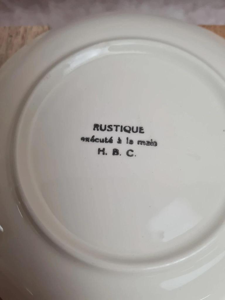 Lot de 6 coupelles à café Hbc “rustique” fleurs colorées 🌼