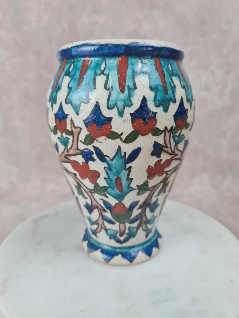Vase en céramique arménienne – Balian & Karakashian, Jérusalem Palestine, années 30 🌿