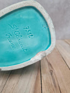 Pichet St-clément modèle Aigle 🐦 turquoise céramique vintage