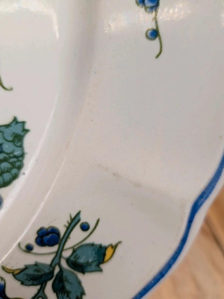 Assiette plate Villeroy & Boch Phoenix blau – oiseaux