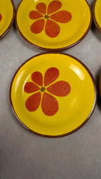 Lot de 8 assiettes plates Saint-clément vintage