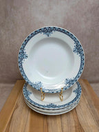 Lot de 6 assiettes creuses Terre de Fer St Amand modèle Andrinople