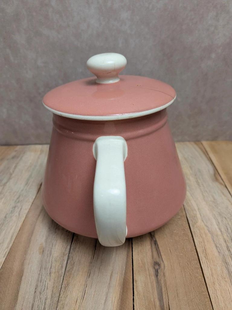 Théière vintage Villeroy & Boch Salam rose poudré