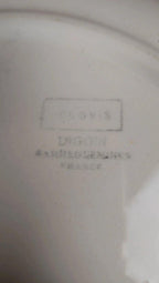 Plat rond Dijoin-sarreguemines modèle Clovis