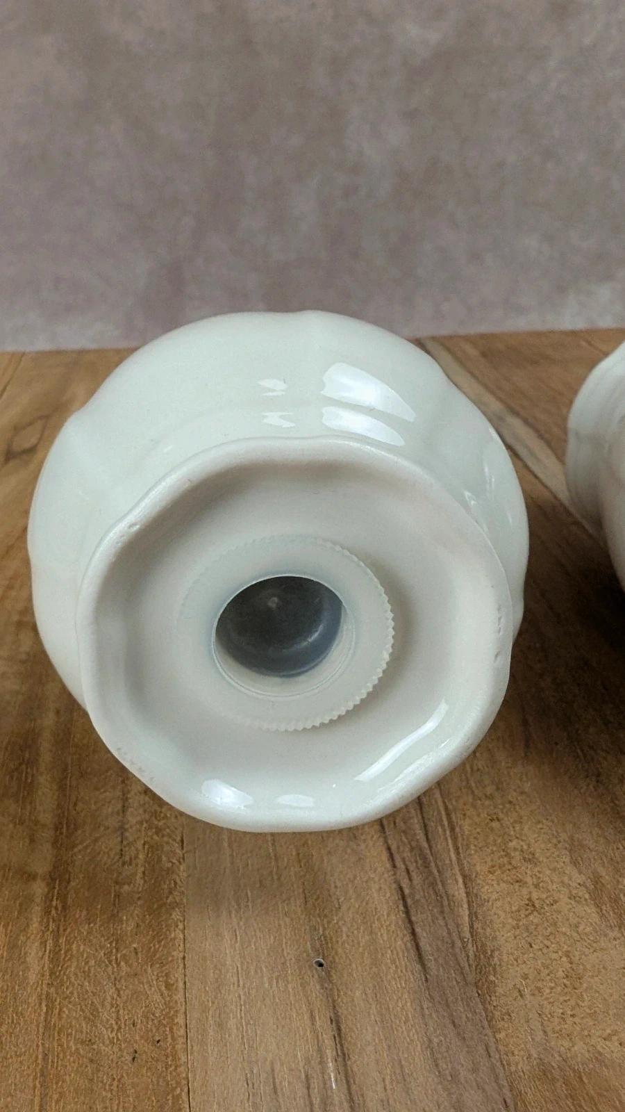 Lot salière & poivrière Villeroy & Boch – modèle Manoir