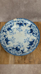 Compotier ancien Creil & Montereau – Modèle Flora –