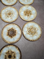 Service à huîtres coquillages vintage Longchamp