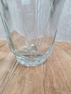 Vase en cristal épais, style Daum / Vsl