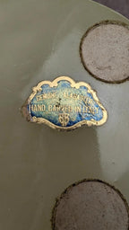 Boîte en albâtre sculptée à la main