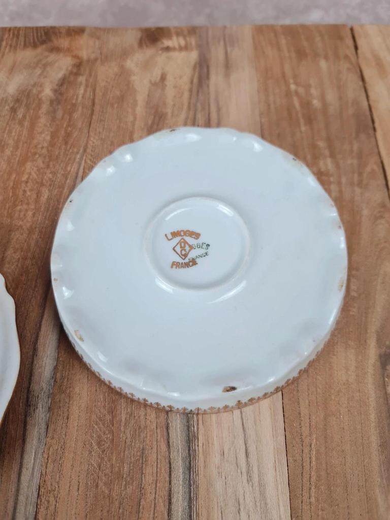 💖 Boîte en porcelaine de Limoges – décor Fragonard 💖