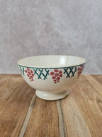 Bol ancien Saint - amand décor grappes 🍇