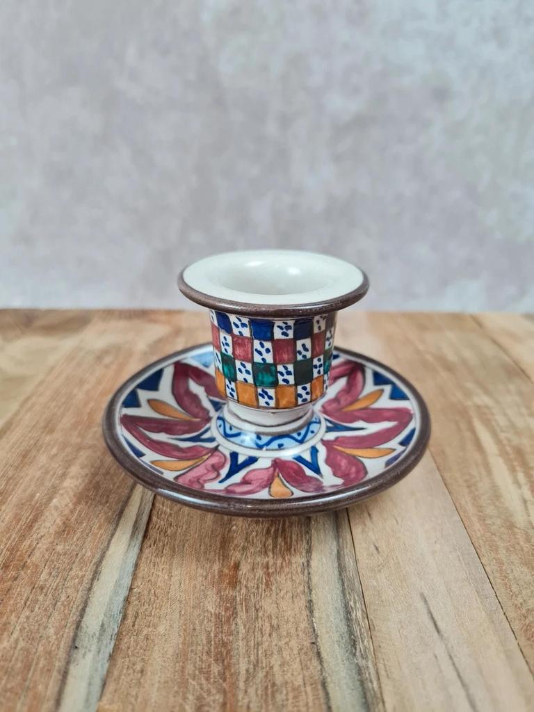 Bougeoir en céramique italienne La Maga – San Stefano 🇮🇹