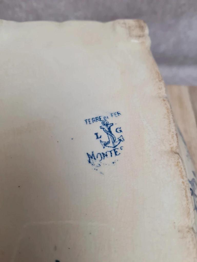 Légumière ancienne Terre de Fer Clairefontaine Lg – Modèle Montespan – Xixe 💙