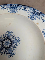 Lot de 2 assiettes creuses en terre de fer Jules Vieillard Bordeaux – Rouen