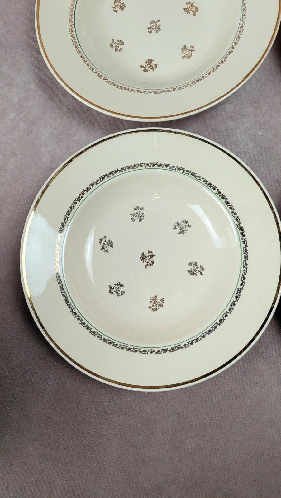 Lot de 6 assiettes creuses Gien