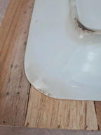 Légumière ancienne en bn terre de fer Sarreguemines “nancy” complète – plat + couvercle 💙