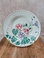Assiette creuse ancienne Gien – modèle floral 🌸🍃
