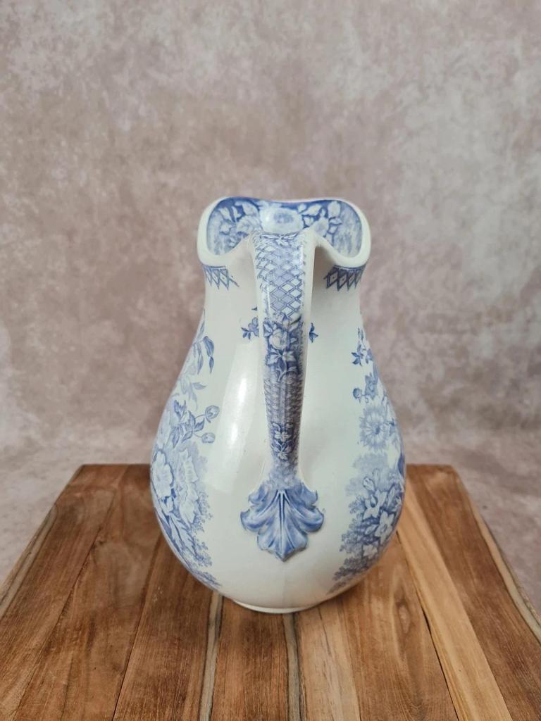 Grande cruche ancienne U&c Sarreguemines, Modèle Jardinière