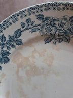 Assiette ancienne Terre de Fer – Service Guadeloupe – Établissements Debray