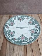 Tasse à chocolat Longwy La Samaritaine modèle Rose ancienne