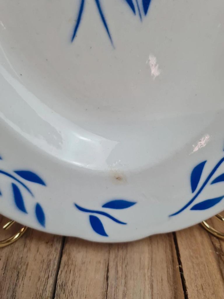 Plat ovale ancien Sarreguemines modèle Chambord 💙