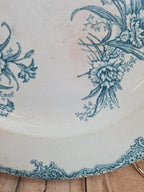 Grande assiette Terre de Fer Clairefontaine modèle Œillet 🌿