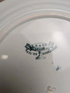 Assiette parlante Terre de Fer Creil et Montereau Algérie 1878 n°210