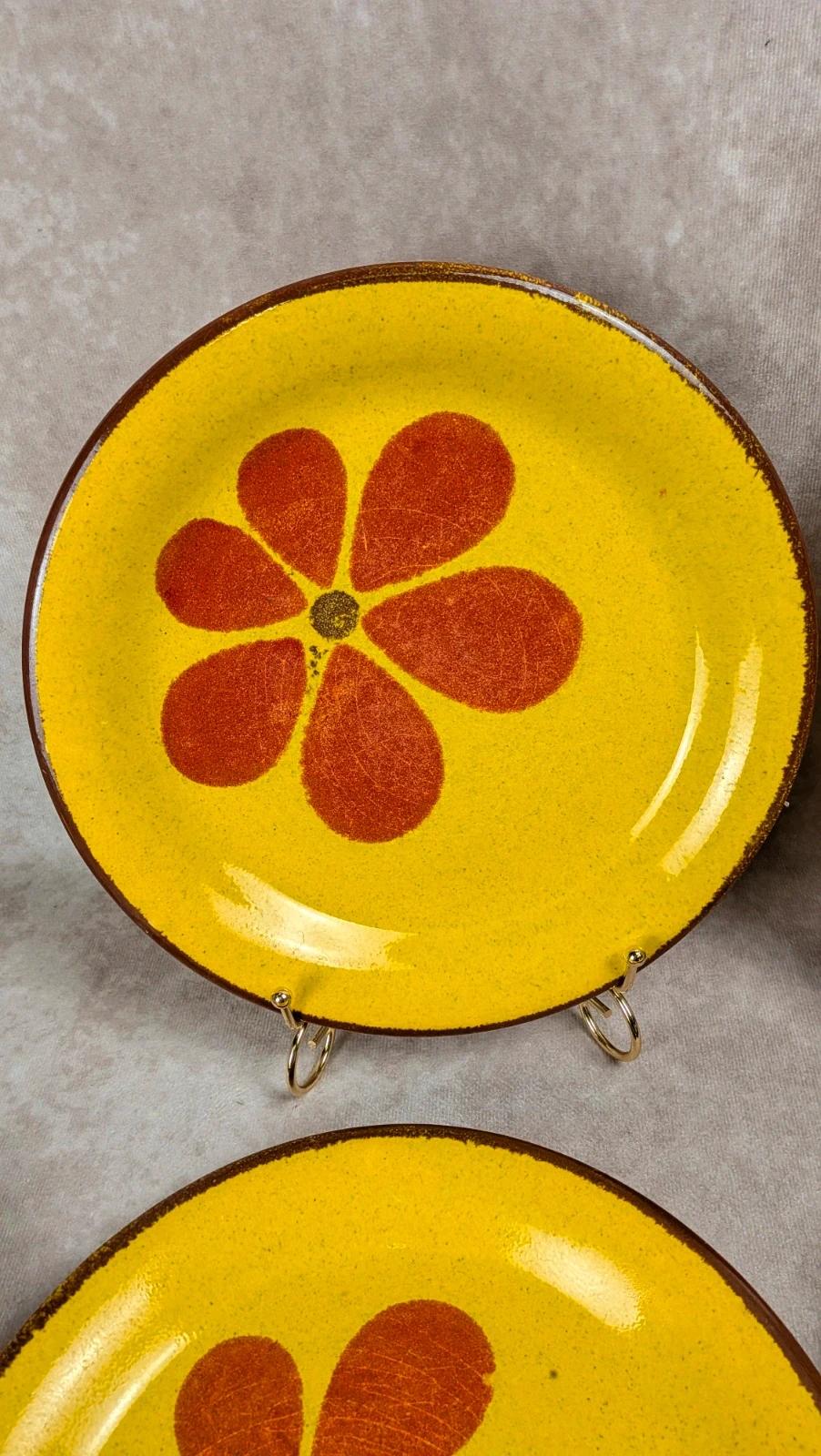 Lot de 8 assiettes plates Saint-clément vintage