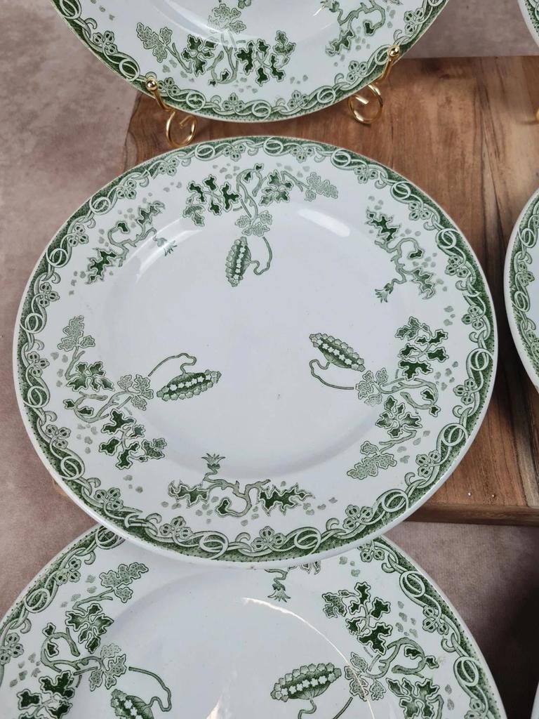 Lot de 6 assiettes Saint-amand & Hamage – Modèle Modern-style 🌿