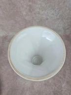Cache - pot sur pied en porcelaine fleurie 🌿 Vintage années 70