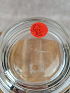 Carafe vintage en verre Guy Degrenne – design années 70