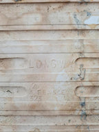 Carreau ancien Longwy décor oriental 🌿 faïence émaillée