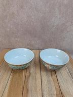 Service chinois vintage pour 2 personnes – porcelaine Mun Shou
