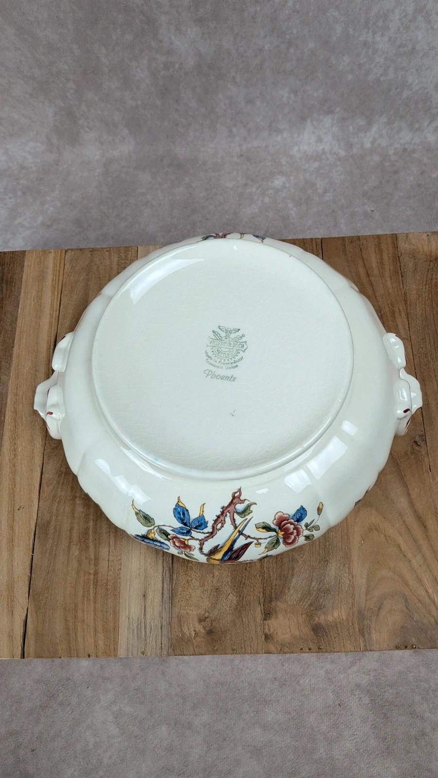 Soupière ancienne Villeroy & Boch – modèle Phoenix
