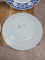 Lot de 4 assiettes à dessert Kg Lunéville – Modèle Lucien