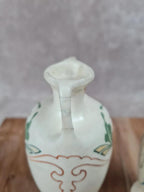Paire de vases Art nouveau Arnhem 🇳🇱 faïence peinte main vers 1911 🌿