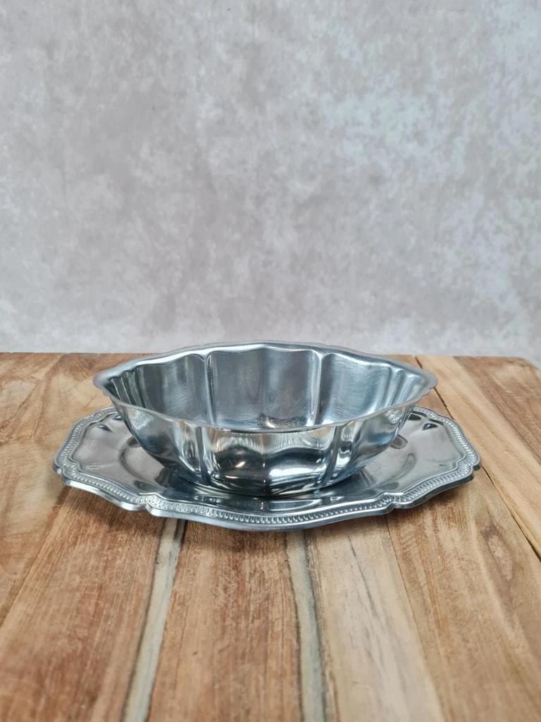 🌿 Élégante saucière vintage Guy Degrenne – Inox Made in France 🇫🇷