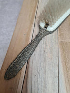 Ensemble de toilette ancien anglais Regent – brosse, glace & brosse à vêtements – style Art déco