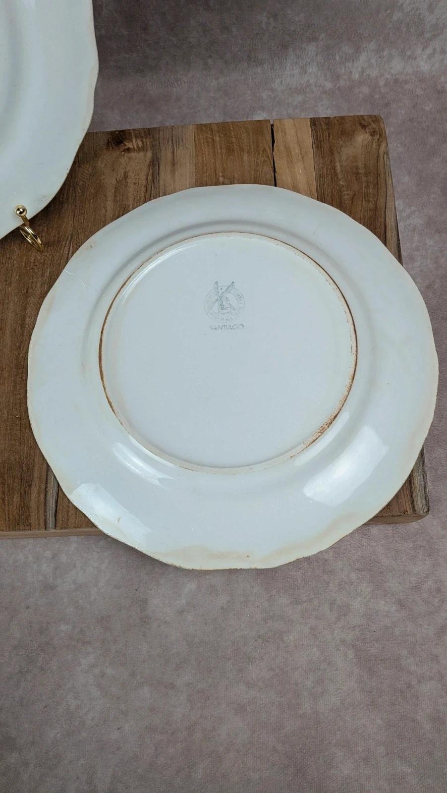 Lot de 2 assiettes Santiago – Moulin des Loups