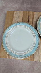 Lot de 2 assiettes à dessert vintage Cerranor – modèle Sully