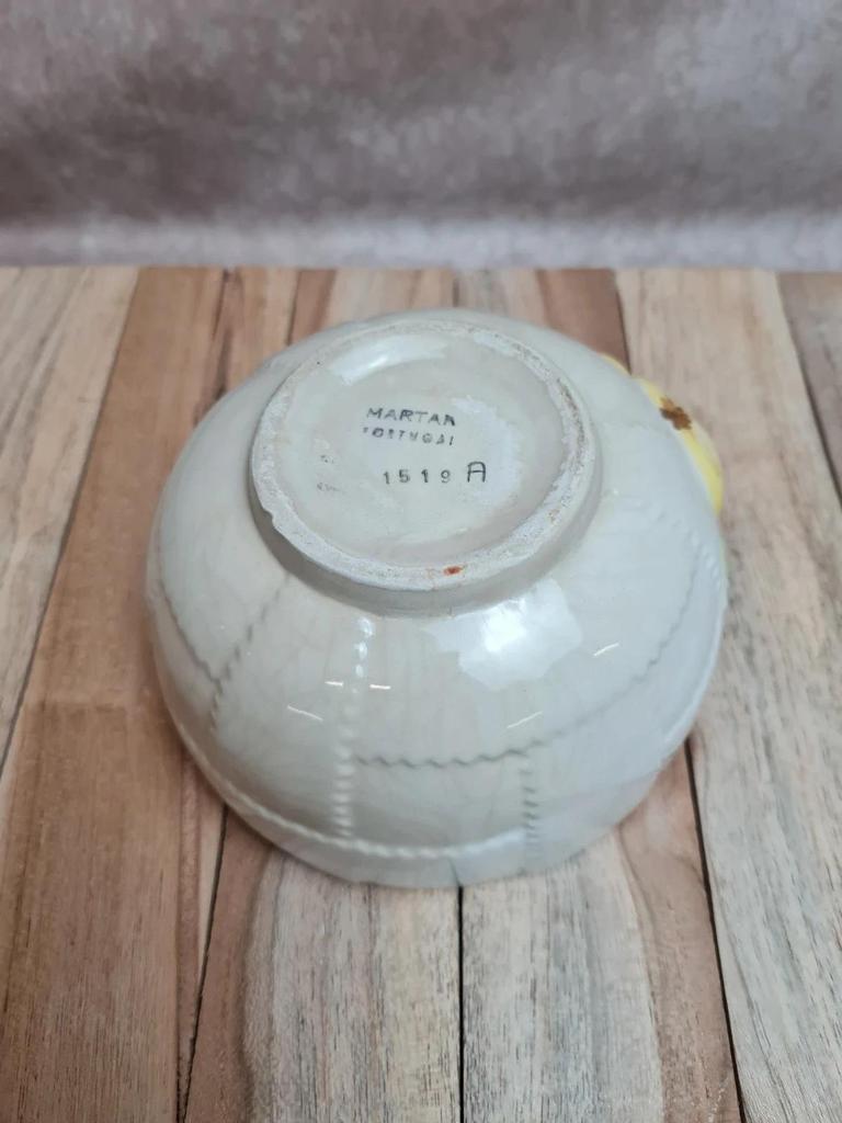 Bol en barbotine Martan Portugal décor poire – esprit campagne chic
