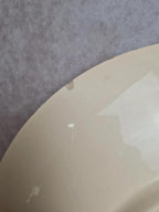 Grand plat Longchamp modèle Tulipes peint main diamètre 32 cm 🌷