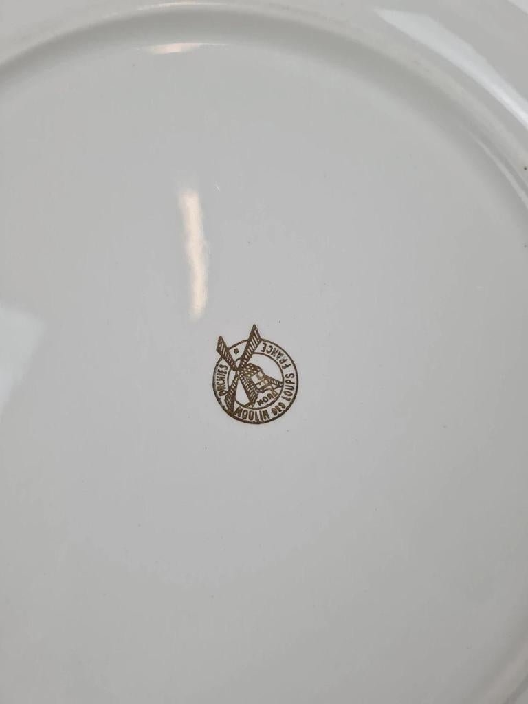 Charmant service à gâteau vintage Moulin des Loups 💐